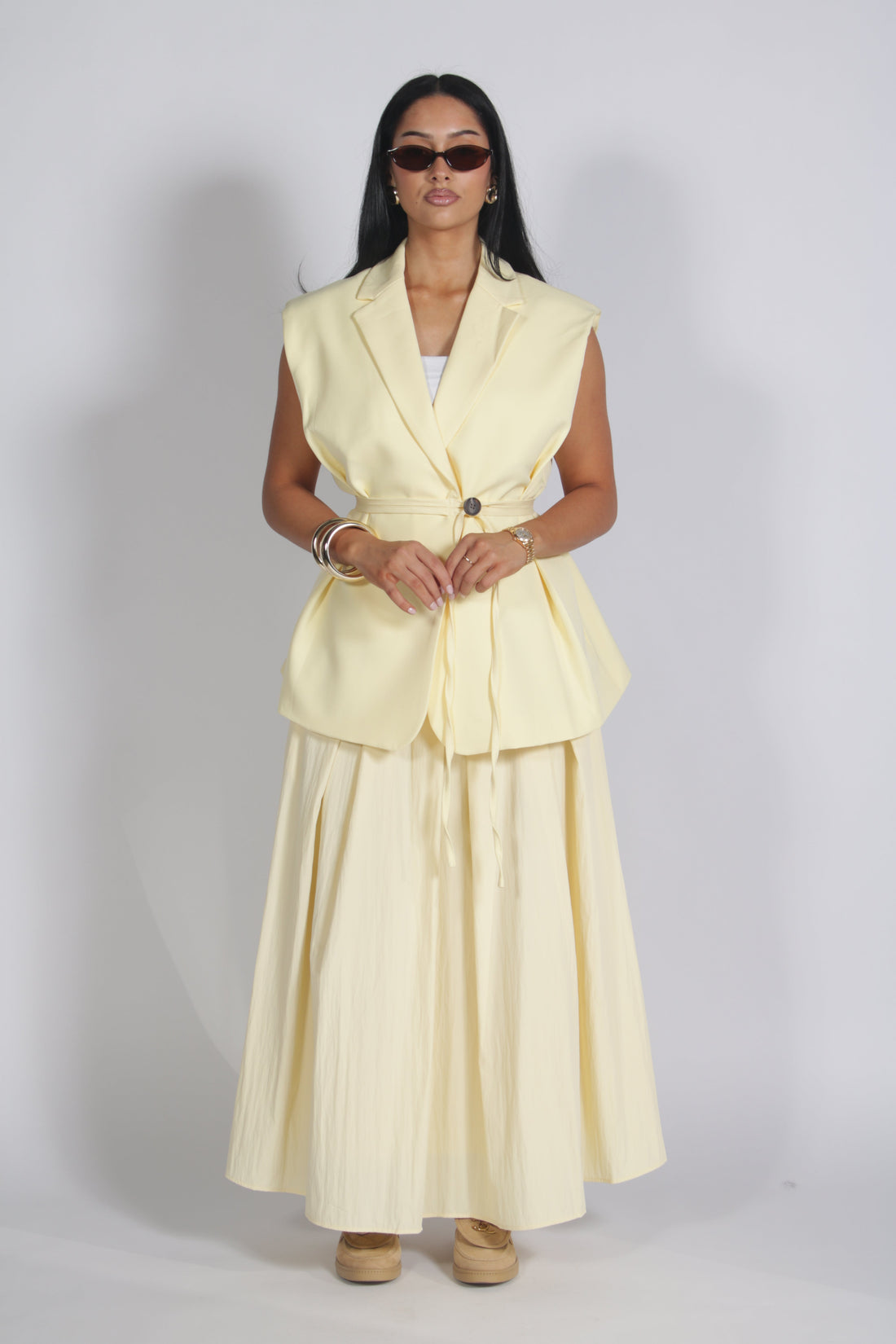 Lucy Gilet Butteryellow