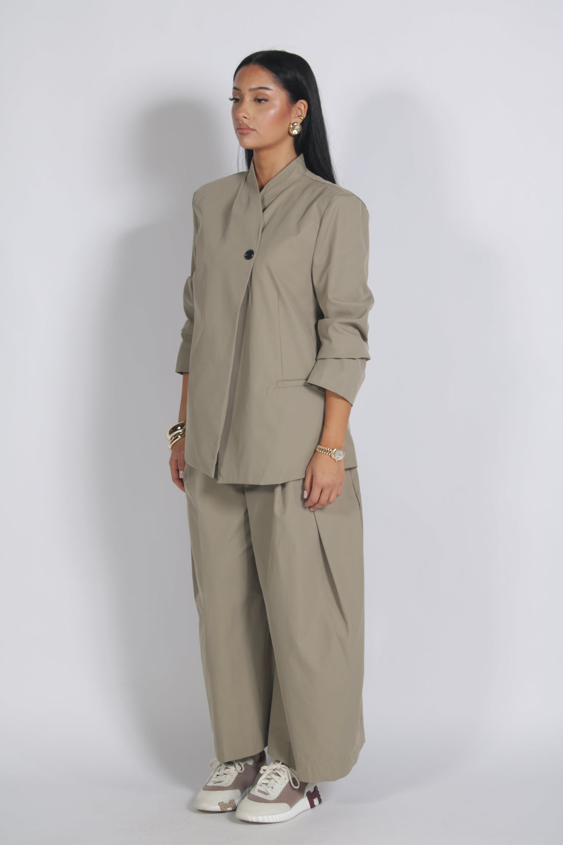Chèrie blazer matcha