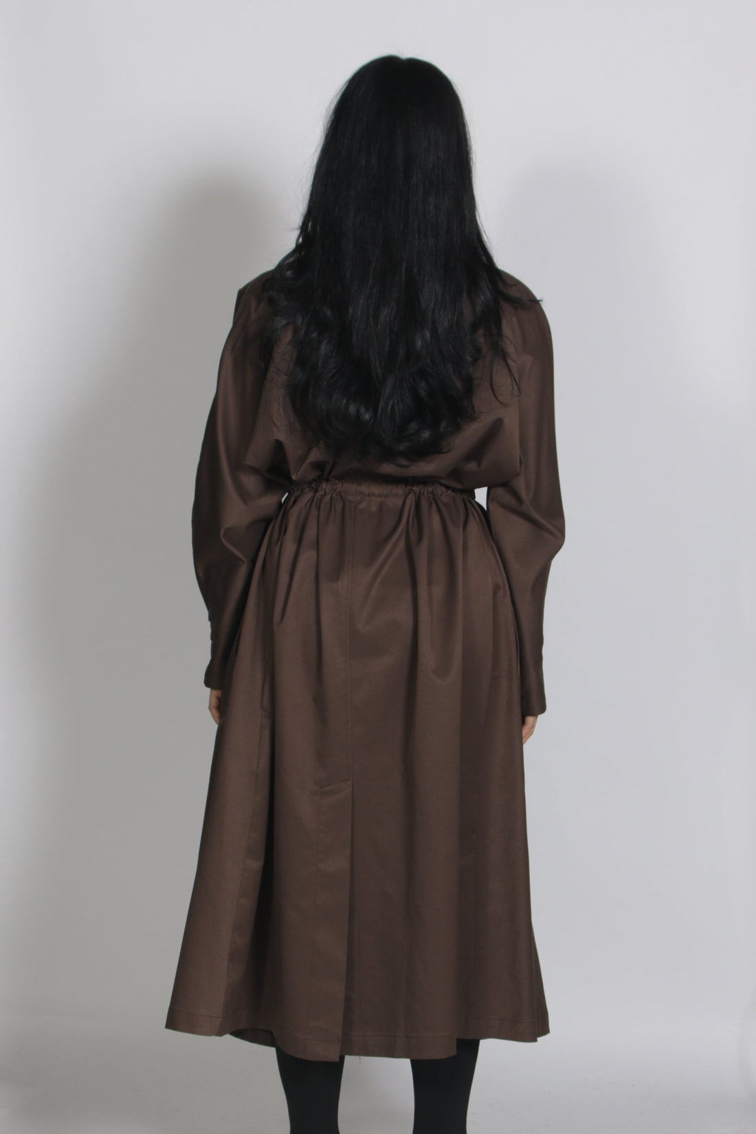 Zip up trenchcoat Olive